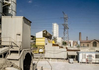 Abandoned Cement Plant. Global view