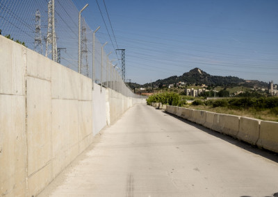 Abandoned Cement plant. Way in
