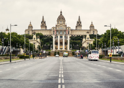 Montjuic. Entrance